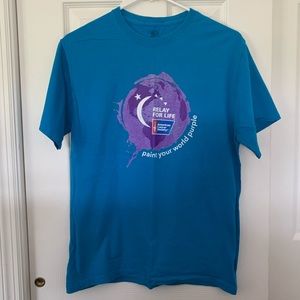 Relay For Life Printed Shirt